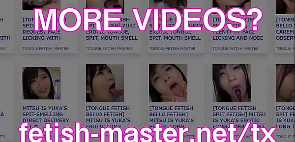 trendsJapanese Asian Tongue Spit Face Nose Licking Sucking Kissing Handjob Fetish - More at fetish-master.net